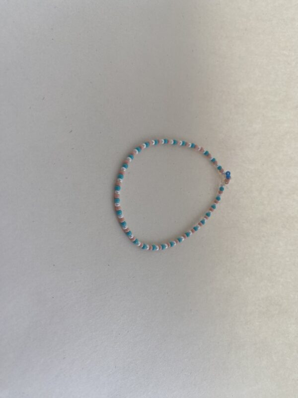 Cute multi colour beaded bracelet small - Image 5