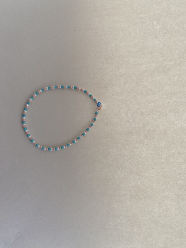 Cute multi colour beaded bracelet small - Image 4